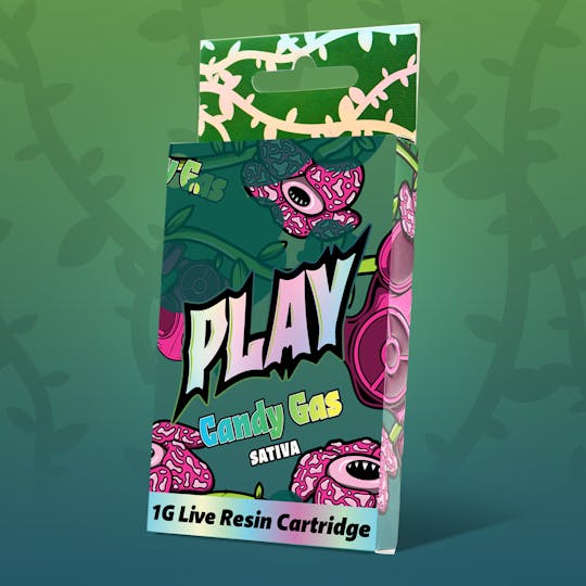 Play Michigan - Play | Candy Gas | 1g | Live Resin Cartridge - 1
