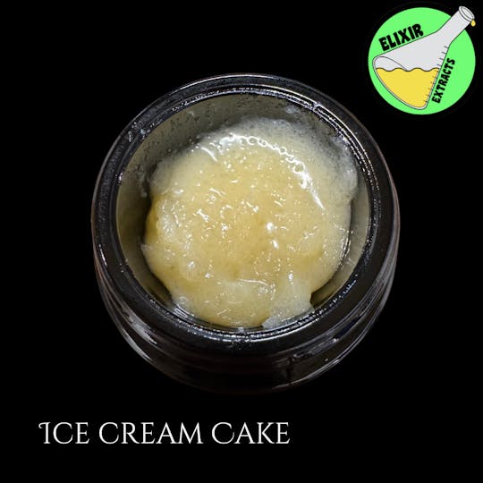 Elixir Extracts - Ice Cream Cake Cured Resin Baller Jar (3.5G) - 1