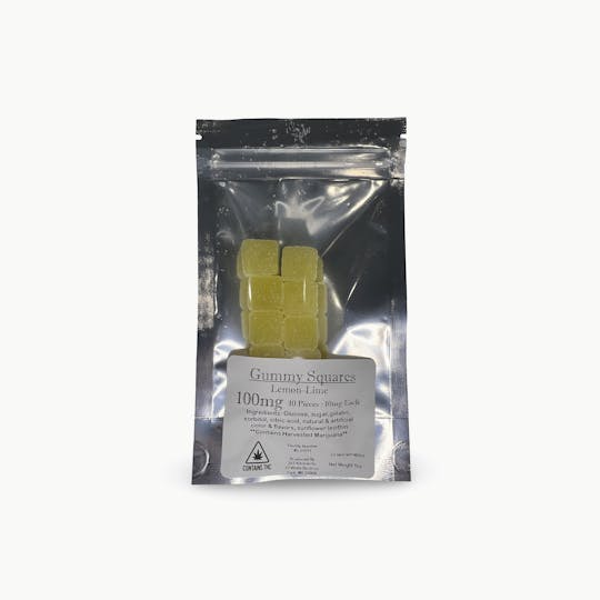 Indico - 100mg Lemon-Lime Hash Rosin Gummies - 207 Kitchen - 1
