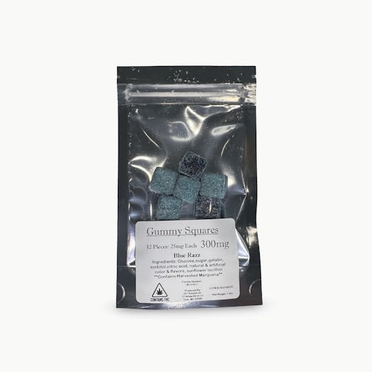 Indico - 300mg Blue Razz Hash Rosin Gummies - 207 Kitchen - 1