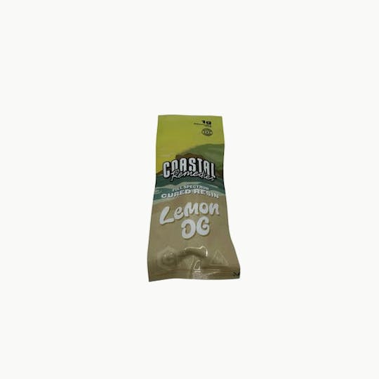 Coastal Remedies - Lemon OG | 1g Cured Resin Disposable | Coastal Remedies - 1