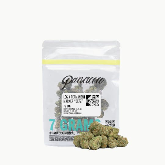 Panacea - LCG x Permanent Marker | Light Deprivation "DEPZ" Bags | 7g - 1