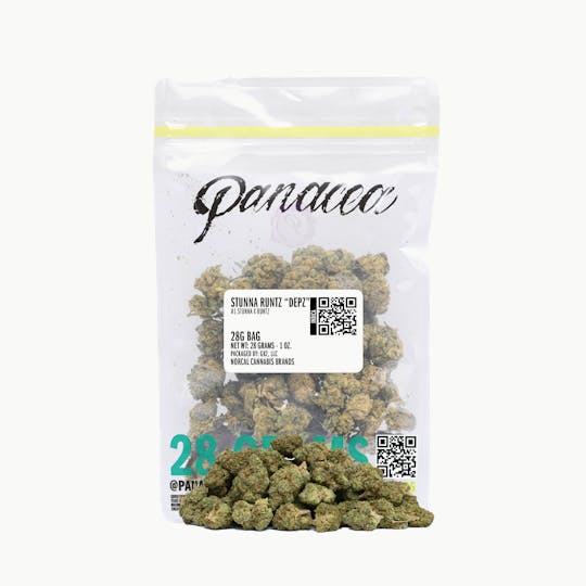 Panacea - Stunna Runtz | Light Deprivation "DEPZ" Bags | 28g - 1