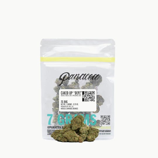 Panacea - Caked Up | Light Deprivation "DEPZ" Bags | 7g - 1