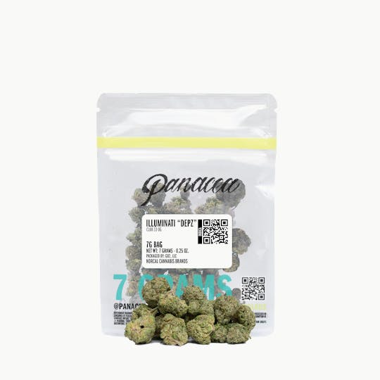 Panacea - Illuminati | Light Deprivation "DEPZ" Bags | 7g - 1