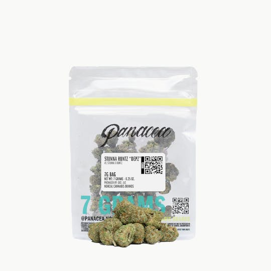 Panacea - Stunna Runtz | Light Deprivation "DEPZ" Bags | 7g - 1