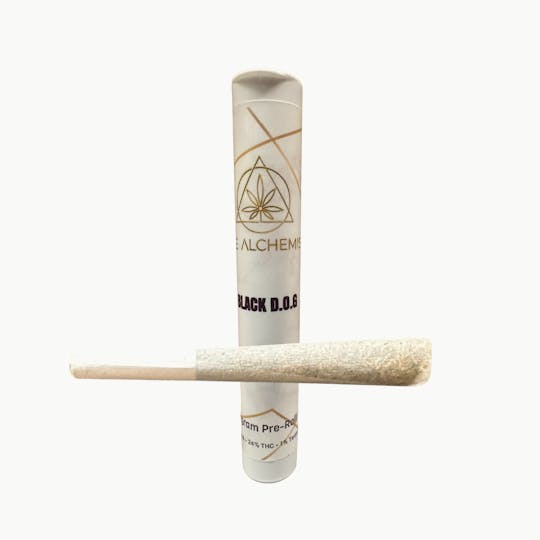 Country Cannabis - Black D.O.G | The Alchemist | Pre-roll | 1G - 1