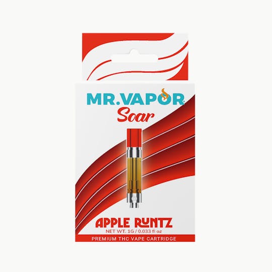 Mr. Vapor Soar - Mr. Vapor Soar - 1g Cart - Apple Runtz - 1