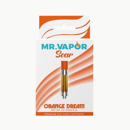 Mr. Vapor Soar - Mr. Vapor Soar - 1g Cart - Orange Dreamin - 1