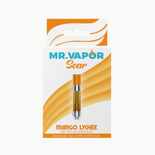 Mr. Vapor Soar - Mr. Vapor Soar - 1g Cart - Mango Lychee - 1