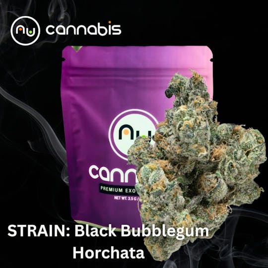 Nu Cannabis Brand - NuCannabis - Black Bubblegum Horchata 7g - PREMIUM INDOOR FLOWERS - 1