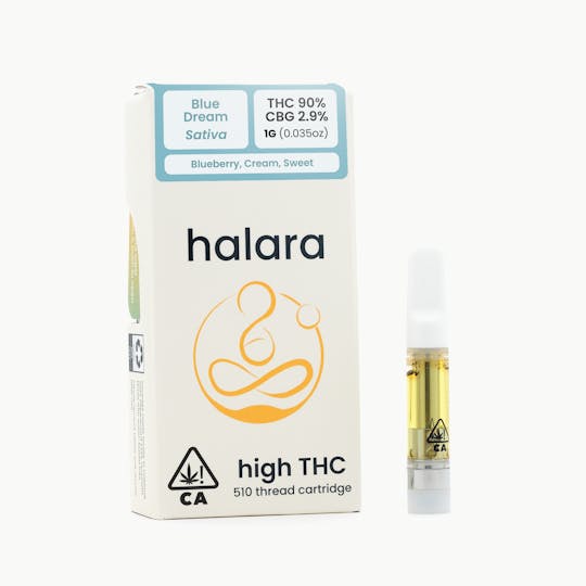 Halara - High THC - Blue Dream 1G cartridge - 1