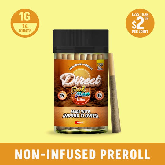Direct - Jack Herer (Sativa) 14pk Prerolls 14g - 1