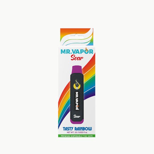 Mr. Vapor Soar - Mr. Vapor Soar - 1g Disposable - Tasty Rainbow - 1