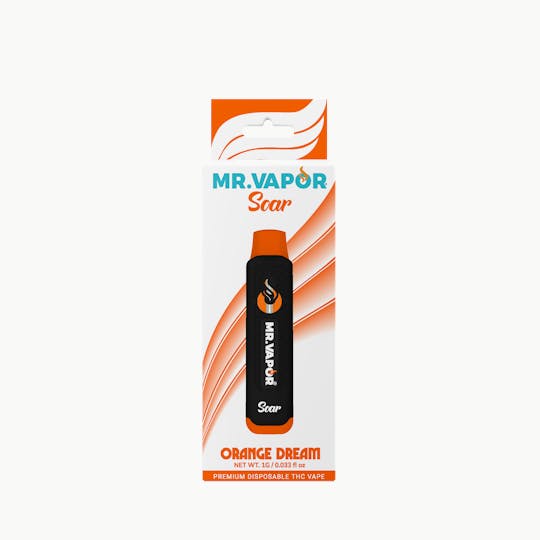 Mr. Vapor Soar - Mr. Vapor Soar - 1g Disposable - Orange Dreamin - 1