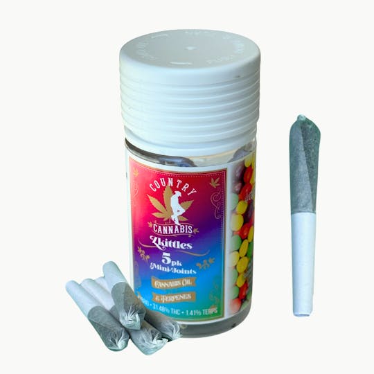 Country Cannabis - Zkittles | Mini Infused Pre-Roll | 2G | 5pk - 1