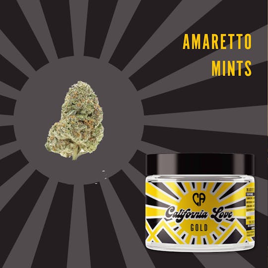 California Love - Gold | Amaretto Mints | (3.5g) | Indica - 1