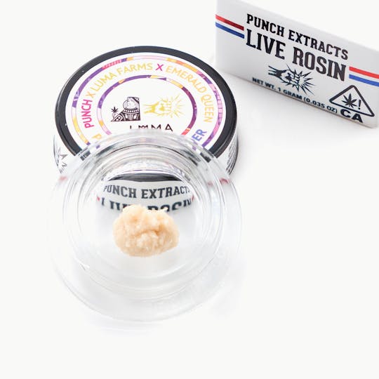 Punch Edibles & Extracts - Papaya God Tier 1 Live Rosin Cold Cure Badder (1g) - 1