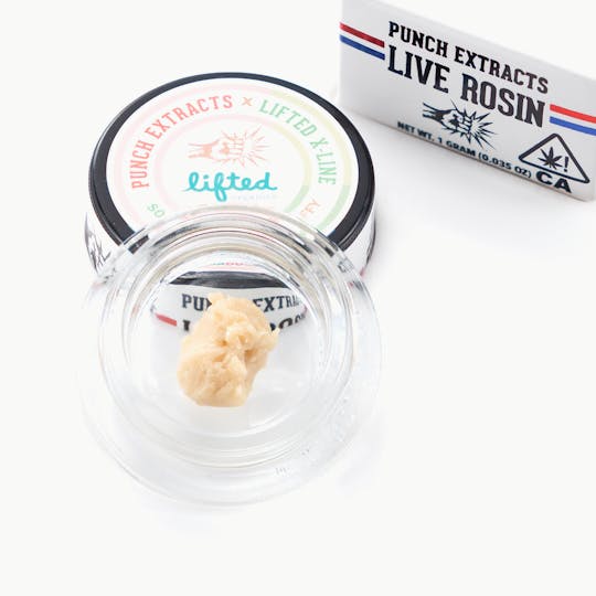 Punch Edibles & Extracts - Sour Strawberry Taffy Tier 4 Live Rosin Cold Cure Badder (1g) - 1