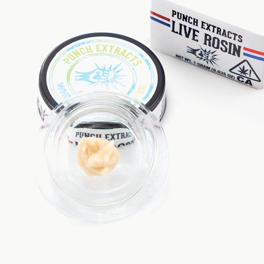 Punch Edibles & Extracts - White Runtz Tier 3 Live Rosin Cold Cure Badder (1g) - 1