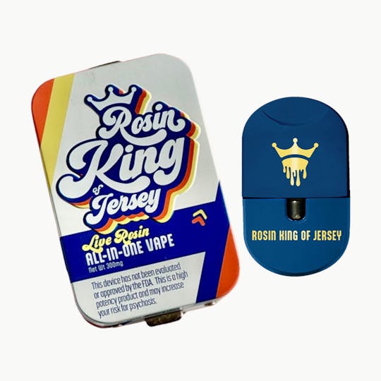 Rosin King of Jersey - Live Rosin All-In-One (500mg All-In-One Vape) - Citron - 1