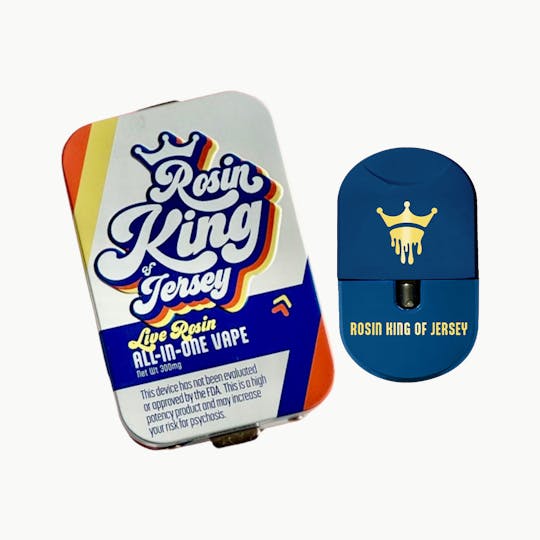 Rosin King of Jersey - Live Rosin All-In-One (500mg All-In-One Vape) - Froot By The Foot - 1