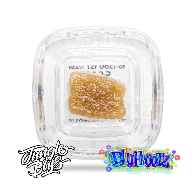 Jungle Boys Blu Frootz - 1g 90-120u 1st Wash C.C.F.M. cartridge
