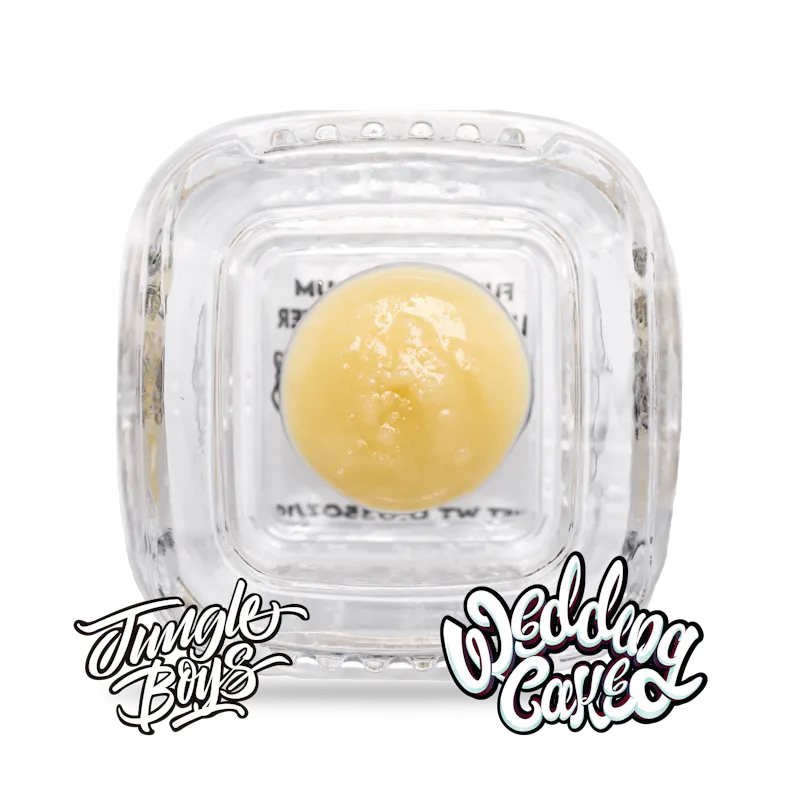 Jungle Boys Wedding Cake - 1g Full Spectrum Live Rosin Batter concentrate
