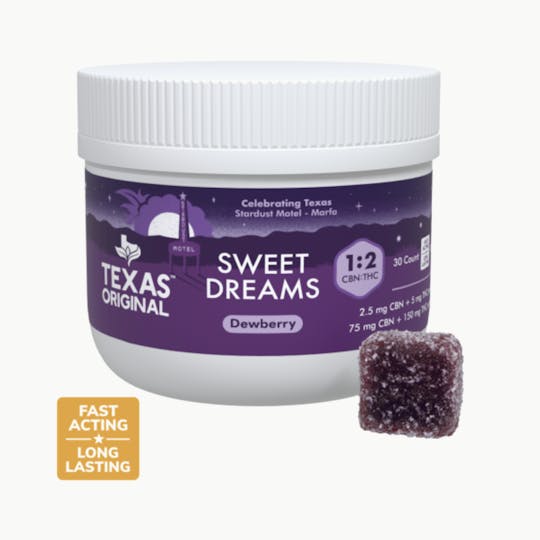 Texas Original - 1:2 Dewberry Gummies (225 mg) - 1