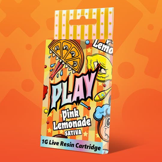 Play Michigan - Play | Pink Lemonade | 1g | Live Resin Cartridge - 1