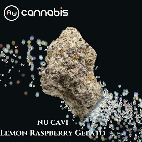 Nu Cannabis Brand - NuCannabis - Lemon Raspberry Gelato 3.5g - CAVI/THCA - 1