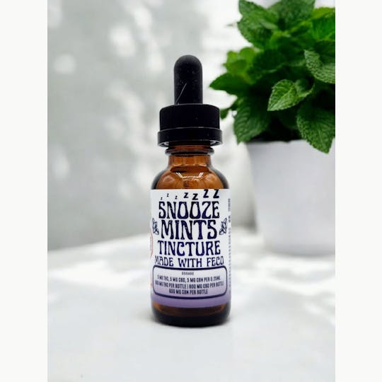Highly Rooted - Snoozemint 600mg FECO Tincture - 1