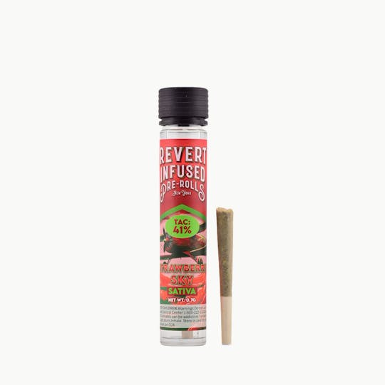 Revert - Strawberry Sky .7g Infused Preroll - 1