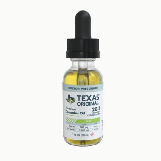 Texas Original - 20:1 Mint Tincture (3,150 mg) - 1