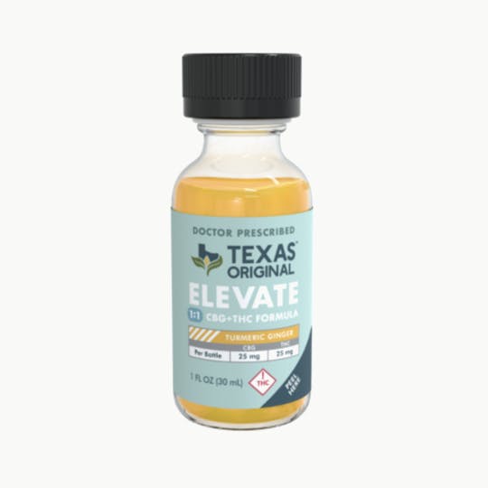 Texas Original - 1:1 Elevate Turmeric Ginger Shot (50 mg) - 1