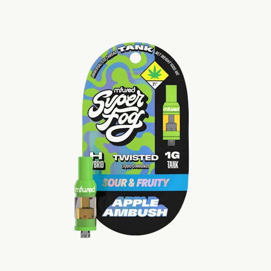 MFused - TWISTED Liquid Diamonds 1g Tank - Apple Ambush - 1