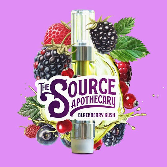 The Source Apothecary - Blackberry Kush 1g Cart - 1