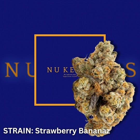 Nu Cannabis Brand - Kepos - Strawberry Bananaz 3.5g - PREMIUM FLOWERS - 1