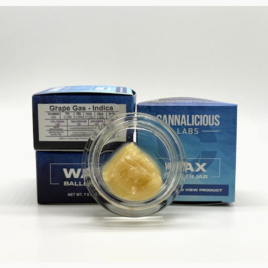 Cannalicious Labs - Grape Gas Wax - Indica - 1