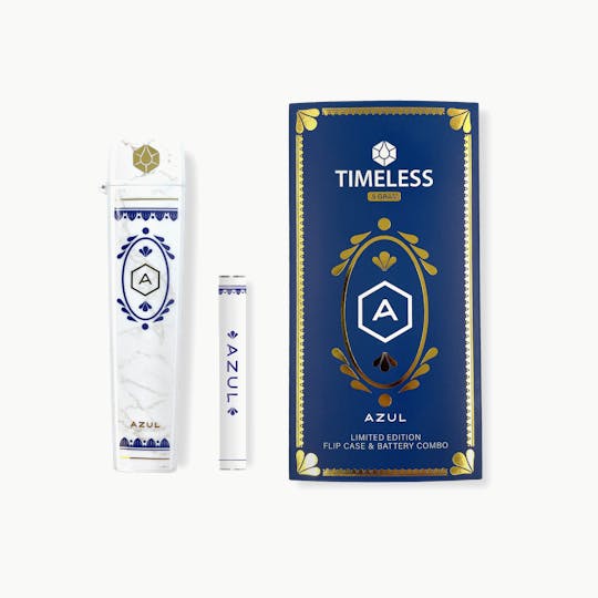 Timeless Vapes - Azul Flip Case & Battery Combo 500mg - 1