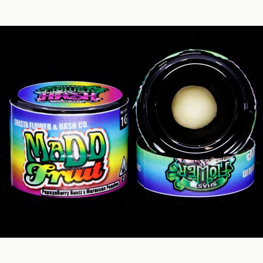 Shasta Flower and Hash Company - Shasta Hash Co. MADD Fruit T1 Live Rosin 1g - 1