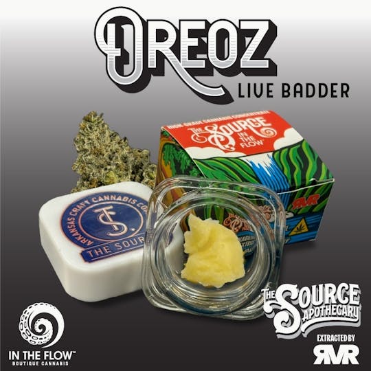 The Source Apothecary - Oreoz 1g Live Badder - 1