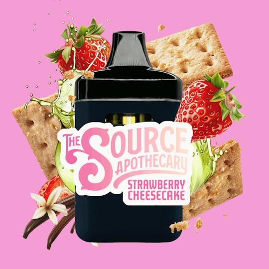 The Source Apothecary - Strawberry Cheesecake 2g AIO Cart - 1