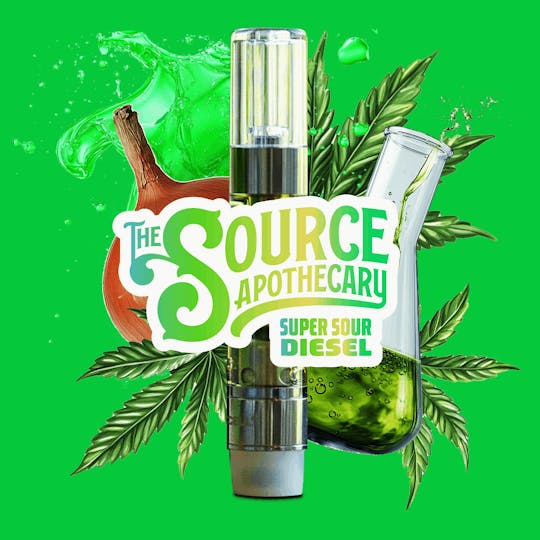 The Source Apothecary - Super Sour Diesel 1g Cart - 1