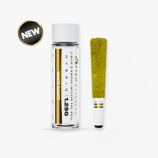 Mitten Extracts - Mitten Extracts 1.25g Infused Preroll - White Runtz (Hybrid) - 1