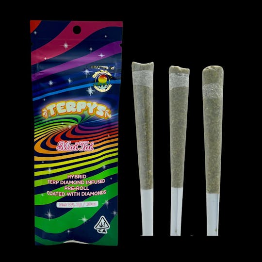 Crème De Canna - Creme De Canna Terpys Diamond Infused Pre Roll Mai Tai 3g (H) - 1