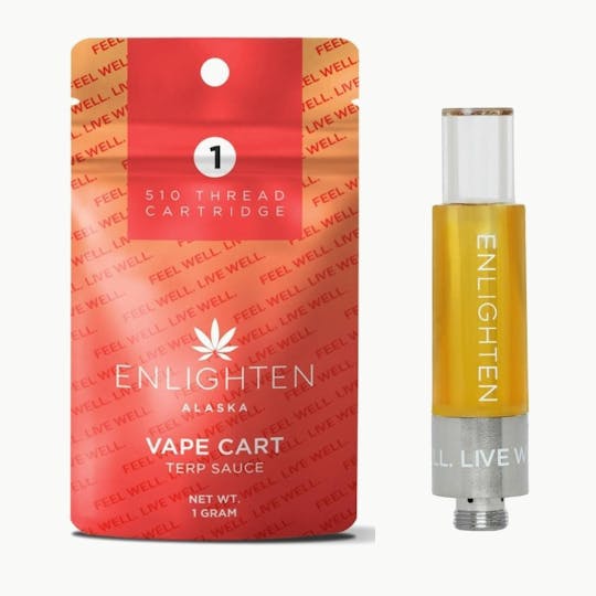 Enlighten - Lilac Paches Terp Sauce Cartridge 1g - 1
