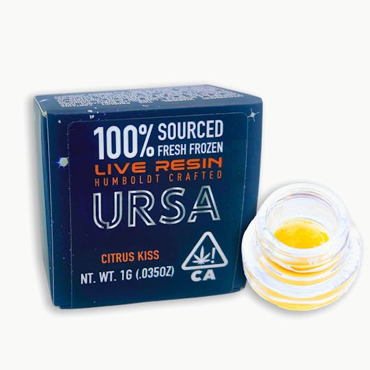 URSA Extracts - Citrus Kiss 1G Live Resin - 1