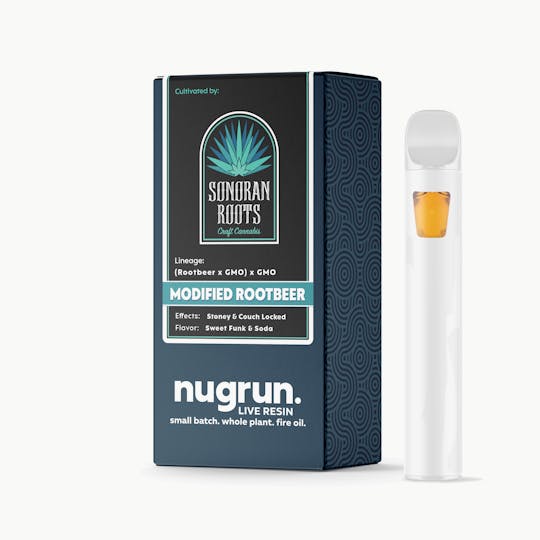 nugrun. - nugrun. x Sonoran Roots Live Resin 1G AIO | Modified Rootbeer - 1