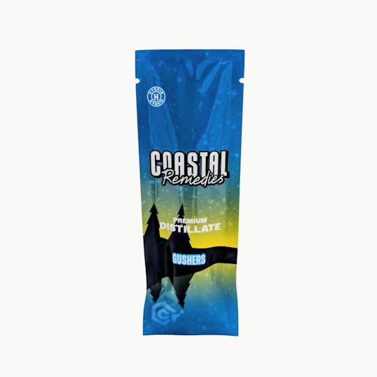 Coastal Remedies - Gushers | 1g Distillate Disposable | Coastal Remedies - 1
